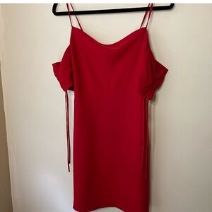 Club Monaco Red Mini Dress